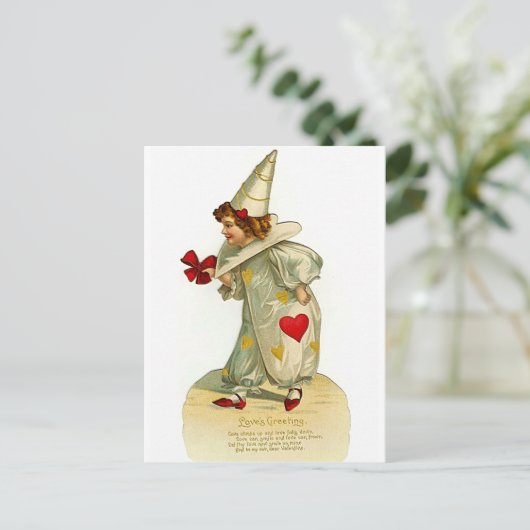 Love's Greetings -  valentijn kaart (Staand voorkant)