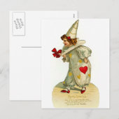 Love's Greetings -  valentijn kaart (Voorkant / Achterkant)