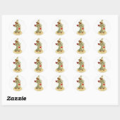 Love's Groeten -  valentijn sticker (Vel)
