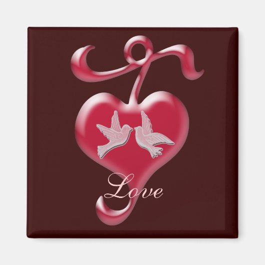 Love's Heart Magnet (Voorkant)