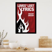 Loves' Lost Lyrics Poster (Keuken)