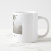 Love's Morning Brew: Gepersonaliseerde bruiloft Mo Grote Koffiekop (Rechts)