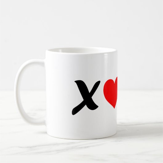 Love's Omhels XOXO Harmony Koffiemok (Links)