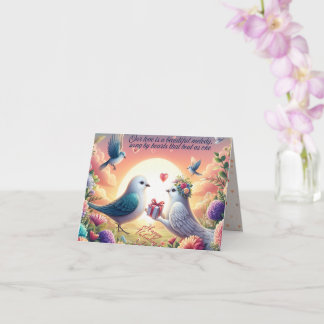 Love's Precious Gift - Romantische Valentijn's Day Kaart