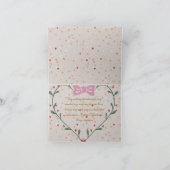 Love's Precious Gift - Romantische Valentijn's Day Kaart (Binnen)