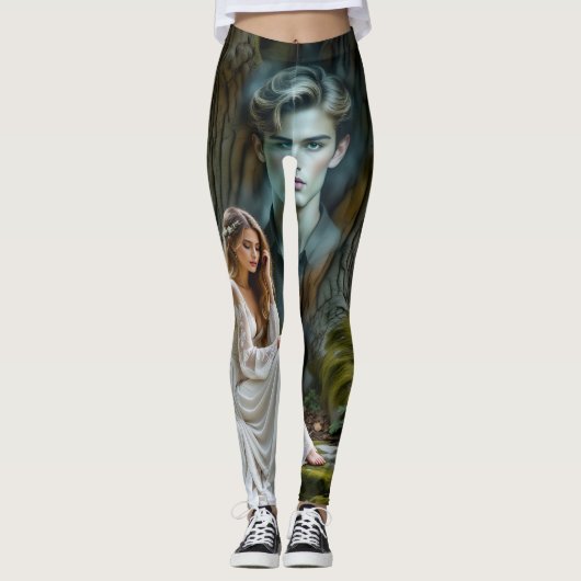 Love's Quiet Verlangende Leggings Tights (Voorkant)