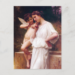 "Love's Secrets" van Bouguereau Briefkaart