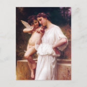 "Love's Secrets" van Bouguereau Briefkaart (Voorkant)