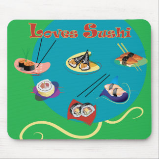 Loves sushi muismat