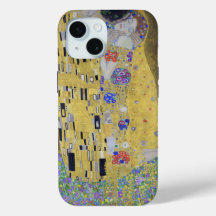Love's Tapestry: Een kus in goud van Klimt