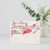 Love's Telegram Briefkaart (Staand voorkant)