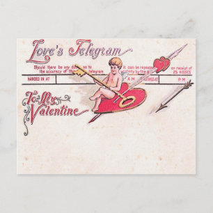 Love's Telegram Briefkaart