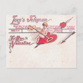 Love's Telegram Briefkaart (Voorkant)