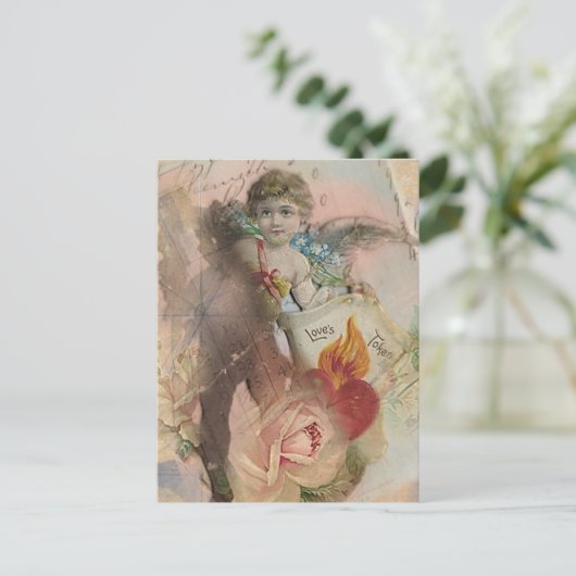 Love's Token Briefkaart (Staand voorkant)