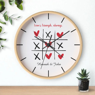 Love's Triumph Altijd Red Heart Koppel Naam