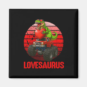 Lovesaurus Dinosaur Monster Truck Valentijns Peute Magneet