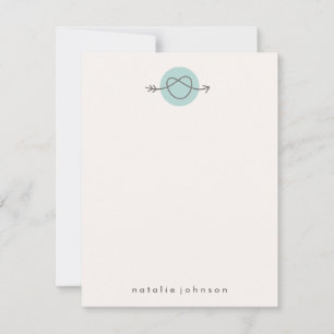 Loveset Stationery - Mint Notitiekaartje