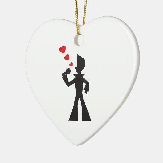 Lovesinger Keramisch Ornament (Links)
