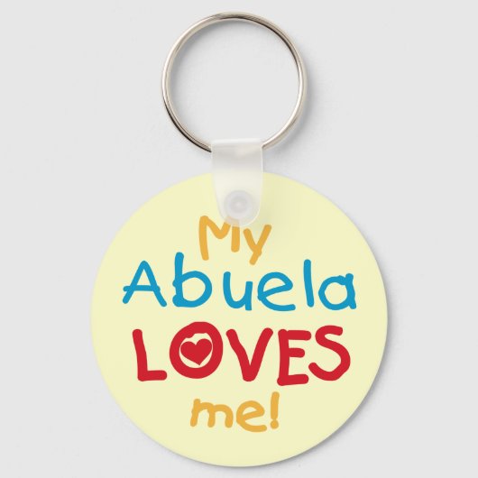 LOVESMEabuela Sleutelhanger (Voorkant)