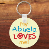LOVESMEabuela Sleutelhanger (Voorkant)