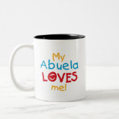 LOVESMEabuela Tweekleurige Koffiemok (Links)