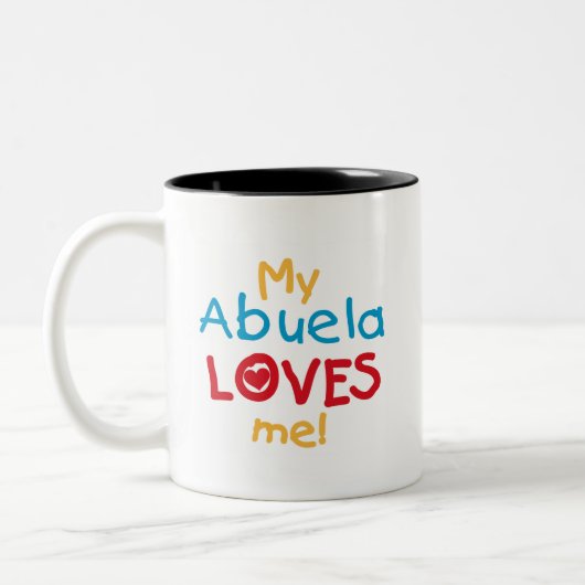 LOVESMEabuela Tweekleurige Koffiemok (Links)