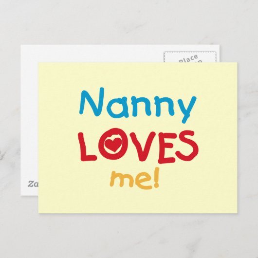 LOVESMEnanny Briefkaart (Voorkant / Achterkant)