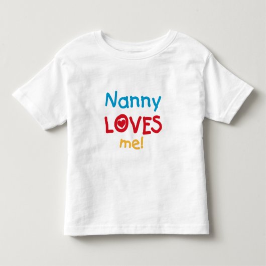 LOVESMEnanny Kinder Shirts (Voorkant)
