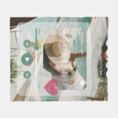 #Love'sSaveYourTearsFleece Dekbed Fleece Deken (Voorkant (Horizontaal))