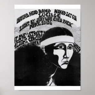 LoveStreetLightCircus flyer LoveApr25&26'69 Poster