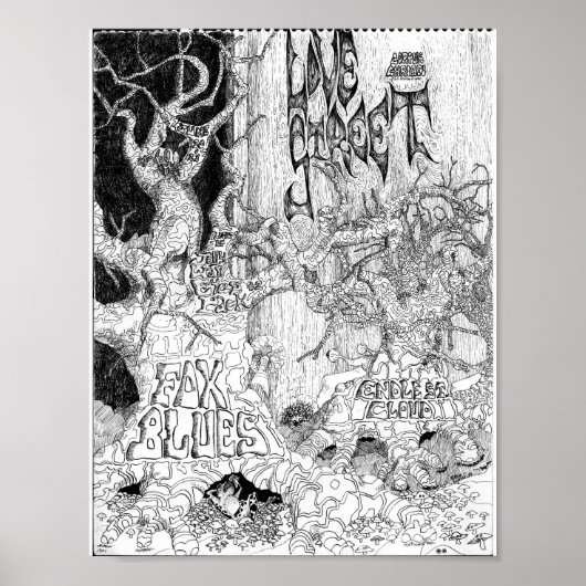 LoveStreetLightCircusflyer Corpus Jun20&21'69 Poster (Voorkant)