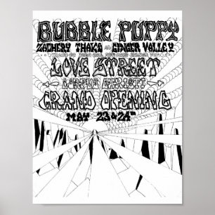 LoveStreetLightCircusflyer CorpusMay23&24'69 Poster