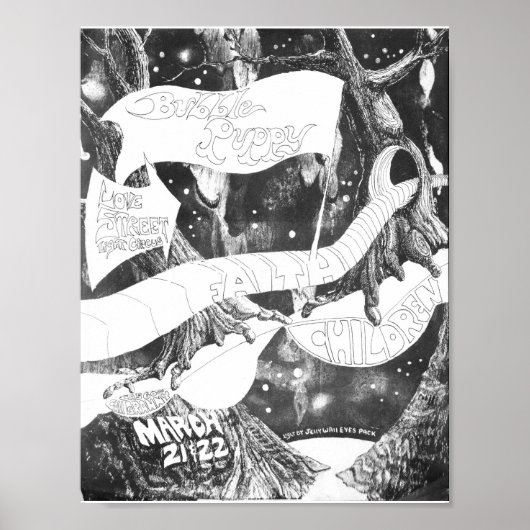 LoveStreetLightCircusflyer Mar21&22'69 Poster (Voorkant)