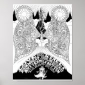 LoveStreetLightCircusflyer NoDate Poster (Voorkant)