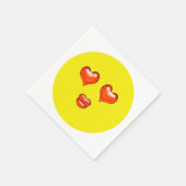 Lovestruck Emoji Servet (Hoek)