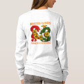 Lovettsville Mah Jongg Player Long Sleeve T-shirt (Achterkant)