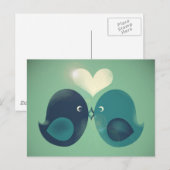Lovevogels Briefkaart (Voorkant / Achterkant)