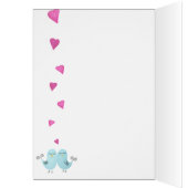 Lovevogels - Cute Digital Waterverf Artwork (Binnen (Links))