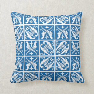 Lovevogels Delft Blue en White Kussen