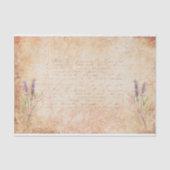 Lovevogels en bloemen tissuepapier (Voorkant)