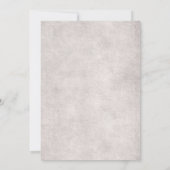 Lovevogels en Cherry Blossom Floral Wedding Kaart (Achterkant)