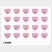 Lovevogels Hart Sticker (Vel)