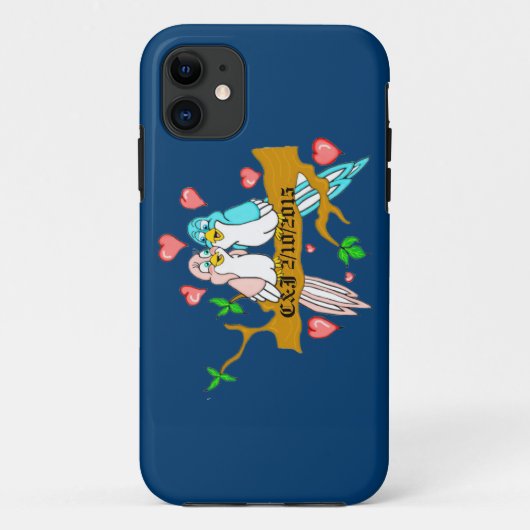 Lovevogels iPhone Case (Achterkant)