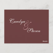 Lovevogels Ontvangkaart Briefkaart (Achterkant)