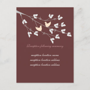 Lovevogels Ontvangkaart Briefkaart