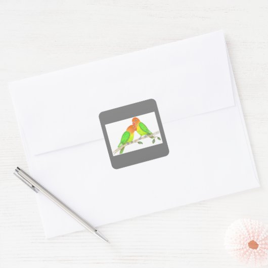 Lovevogels Sticker (Envelop)