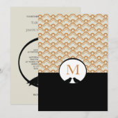 Lovevogels Wedding Invitations Kaart (Voorkant / Achterkant)
