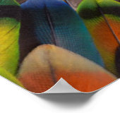 Lovevogelvederkaleidoscoop Poster (Hoek)