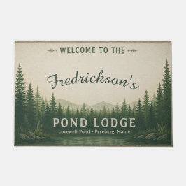 Lovewell Pond Lodge Persoonlijke Deurmat