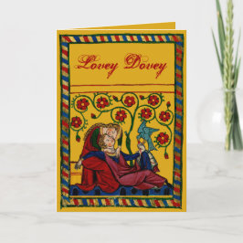 Lovey Dovey - Aanpasbare Kerstkaart Feestdagen Kaart